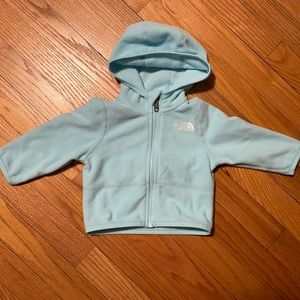 North Face baby lightweight fleece jacket